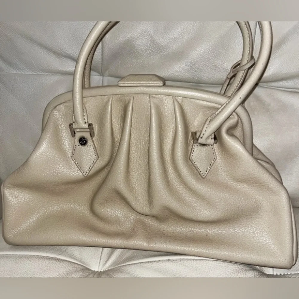 Brooks Brothers Frame Satchel bag, leather painted